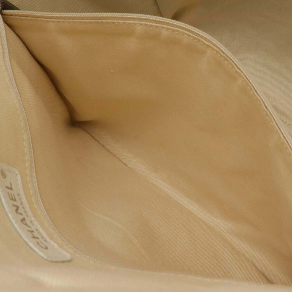 CHANEL Blue Canvas Shoulder Bag - Picture 10 of 10